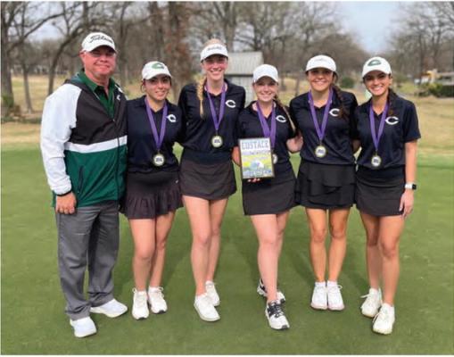 Girls’ golf team finishes first, second in Eustace