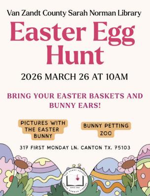 Library to host Easter Egg Hunt March 26