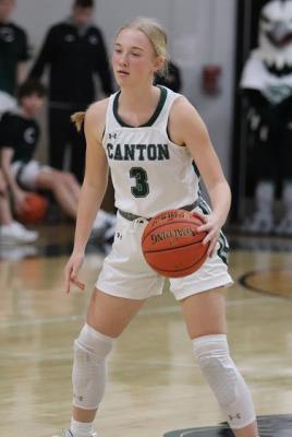 Canton standout Caroline Stern took 6th Man of the Year honors in a vote by competing coaches after helping the Eaglettes reach this year’s postseason. Photo by Lianna Reid