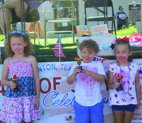 WATERMELON EATING CONTEST WINNERS