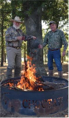 In his column this week Luke, right, is talking about a late season cold weather deer hunt with several great friends. Photo by Luke Clayton