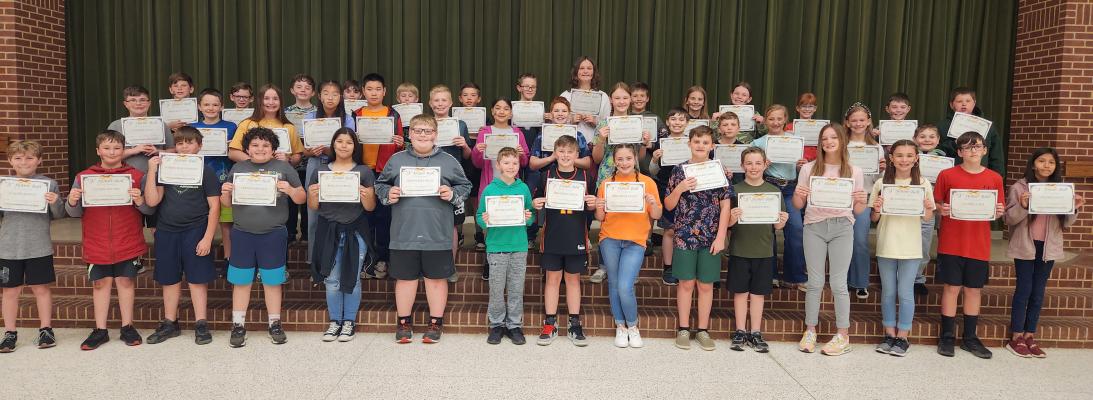 A Honor Roll – Fifth Grade