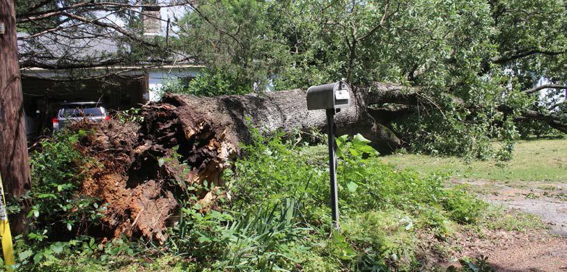 Severe storms strike VZ County