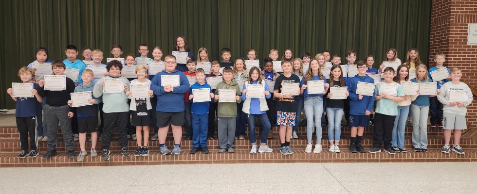 Honor Roll – Fifth Grade