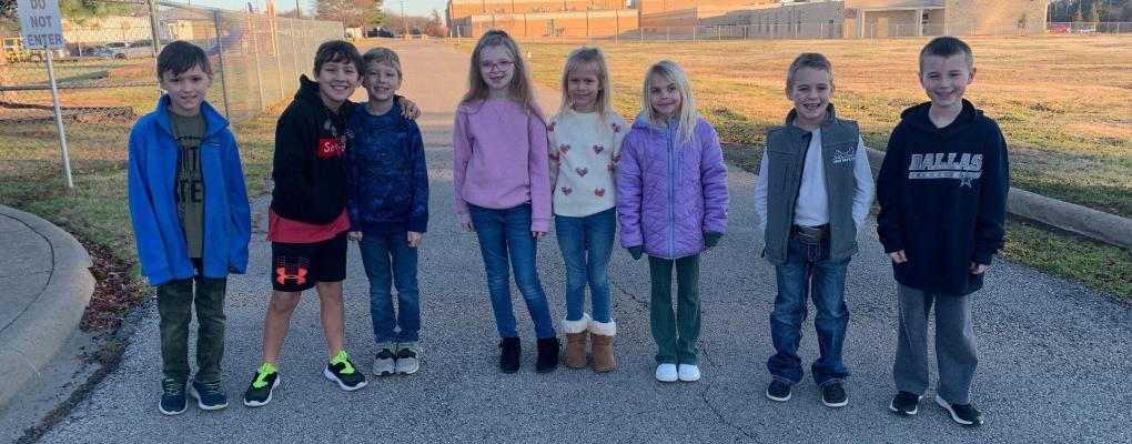 Canton Elementary School’s December Student Council members included Aspen Bordelon, Rian Yarger, Sebastian Allie, Teagan McKechnie, Aubrey Day, Mack Perry and Brycen Mac. Courtesy photo