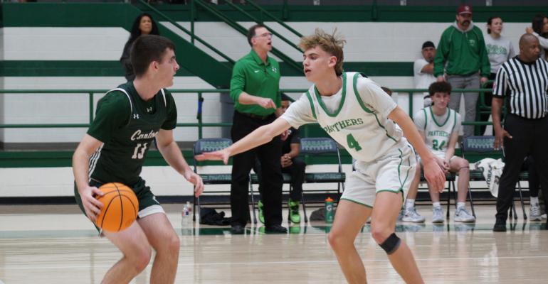 The Canton Eagles traveled to Mabank Jan. 21 following a bye in their district schedule, but it was not a good night for Canton as they dropped a 59-47 decision. The Eagles bounced back and defeated Van 46-35 at home Jan. 24. Canton visited Lindale Jan. 28 and will host Kemp Jan. 31. Photo by Amber Curtis