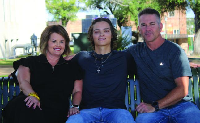 Cristie, Caleb and Israel Guy Photo by Susan Harris