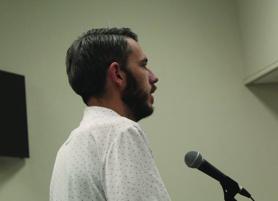 City of Canton Marketing Coordinator Austin Melton announced during the regular monthly meeting of the Canton City Council Aug. 15 that First Monday Trades Day will be celebrating its 150th anniversary during the October weekend (Sept. 29 through Oct. 1). Photo by David Barber
