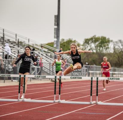 Hurdling to the finish line