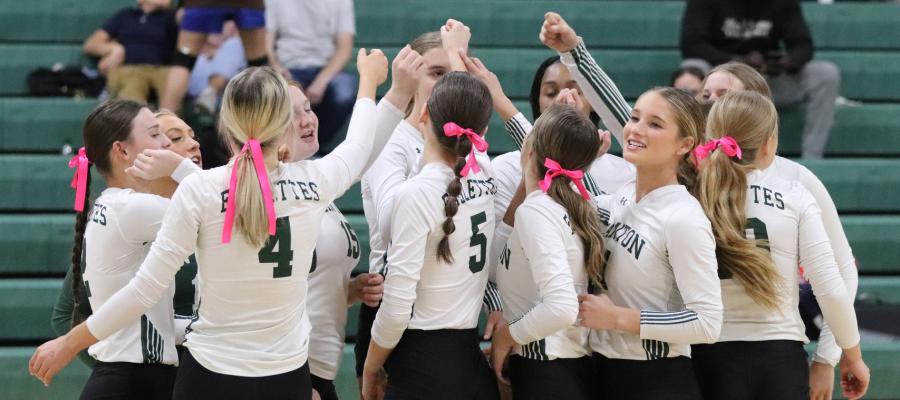 The Canton Eaglettes hit new highs during the 2022 regular season, claiming the program’s first-ever perfect run to a district championship. Canton was scheduled to open its playoff run against Paris. Courtesy photo