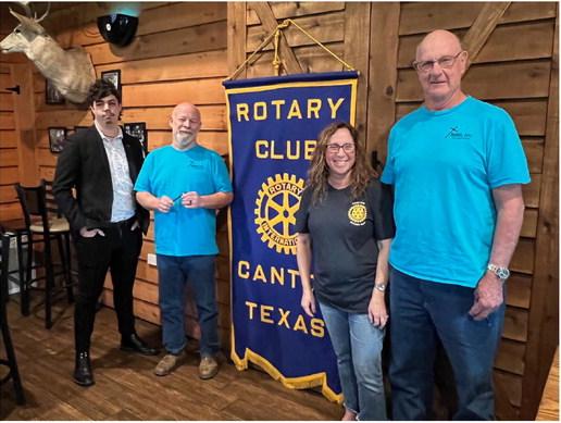 CANTON ROTARY CLUB STAYS BUSY