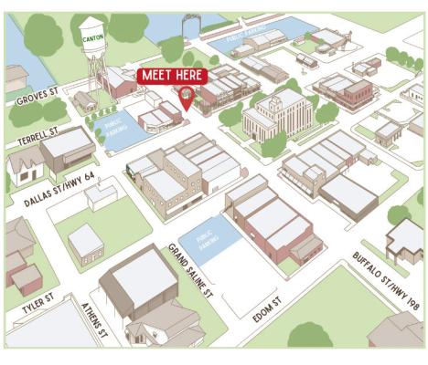 The annual Dinner on Main Street is scheduled for Saturday, March 29. Tickets are available by calling 903-567-1851 or stopping by the Canton Main Street office downtown at 290 East Tyler Street. Spaces are limited to 100 guests. Photo courtesy of Canton Main Street