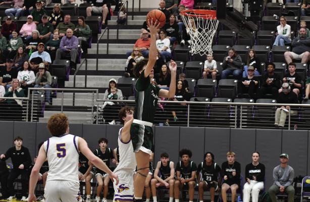 The Canton Eagles finished their 2024-25 varsity basketball season Feb. 25 as they lost to Sanger, 44-36, in the third round of the Class 4A state basketball playoffs in Farmersville. Canton finished with an 18-18 overall record. The Eagles advanced to the third round following a thrilling 43-40 overtime victory over Sunnyvale Feb. 21. Photo by Klenke Sports Photos
