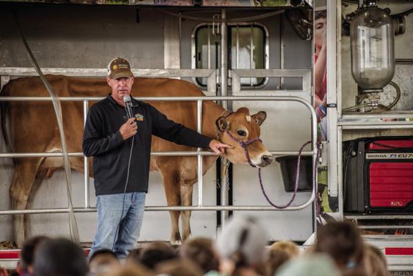 A number of guest speakers discussed various agricultural topics Oct. 3, 4 during the annual ‘Ag Day’ program at the Van Zandt County Fairgrounds in Canton. Around 800 fourth grade students, representing all seven school districts in VZC, were in attendance. Photo by Faith Caughron