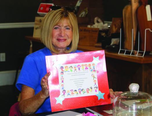 Sharon Stehsel is stepping down after 24 years of commitment to the ABC Room, leaving behind a legacy that has profoundly impacted the lives of countless at-risk children in Van Zandt County. Photo by Susan Harris