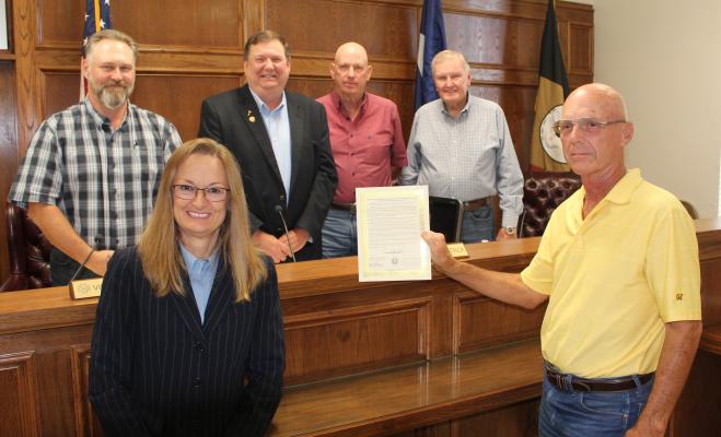 Commissioners Court approves proclamations