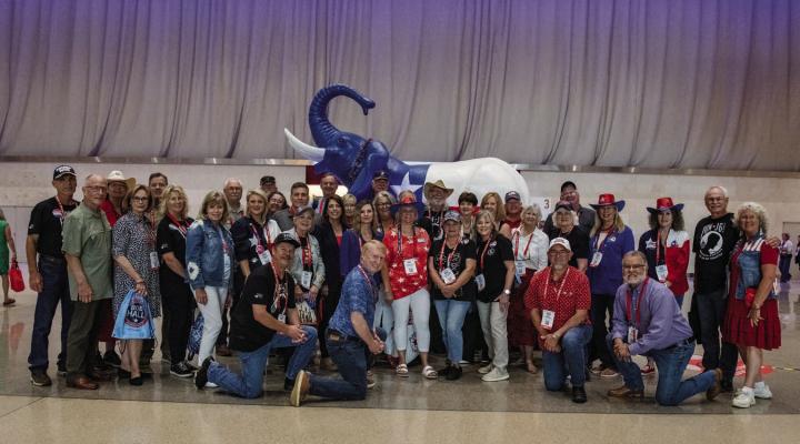 There were a total of 36 delegates representing Van Zandt County May 23-25 at the annual Texas State Convention held in San Antonio. Photo by Faith Caughron