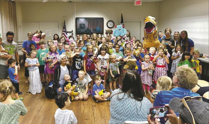 Summer Reading Program ends with stuffed animal sleepover