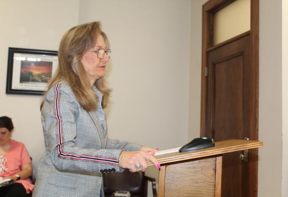 Van Zandt County Criminal District Attorney Tonda Curry announced to the VZC Commissioners Court during its regular meeting May 21 that the Temporary Restraining Order (TRO) against the developers of a Battery Energy Storage System has been extended to June 4. The defendants had been preparing the property located near the intersection of Highway 47 and FM 1651. Photo by David Barber