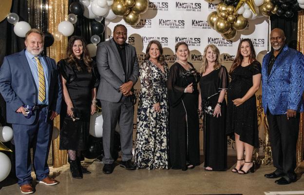 The Canton Texas Chamber of Commerce Board Members were introduced to those in attendance during the annual chamber banquet held at Canton Civic Center April 24. Around 325 were in attendance. Photos by Faith Caughron