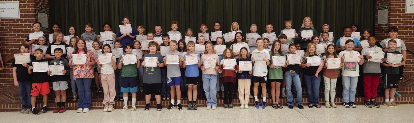 Students named to the Canton Intermediate School fourth grade ‘A’ Honor Roll for the fourth nine-weeks included Aaron Armstrong