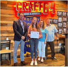 Canton Rotary Club Scholarship awards for Canton, MM graduates