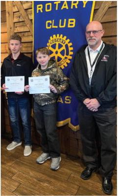 ROTARY JANUARY STUDENTS OF THE MONTH