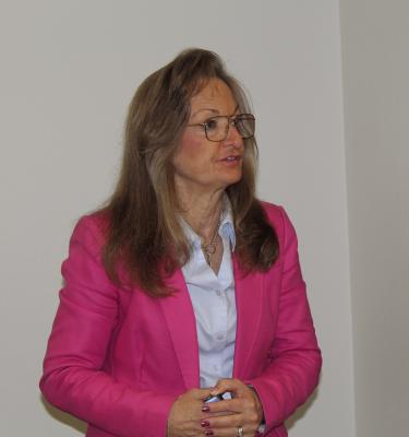 Van Zandt County Criminal District Attorney Tonda Curry discussed the proclamation declaring the month of April as ‘Sexual Assault Awareness Month’ during the regular meeting of the VZC Commissioners Court April 9. The proclamation was unanimously approved by the commissioners’ court. Photo by David Barber