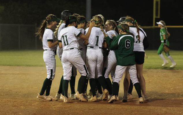 The Canton Eaglettes took two thrilling games from Mabank this past week, giving them sole possession of the district championship. Photo by Lianna Reid