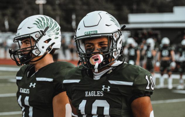 Kameron Shaw and Chantson Prox wrapped up their high school careers in style, being named to the District 8-4A All-District First Team this past week. Photo by Ethan Adams