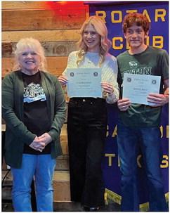Rotary Dec Student of the Month