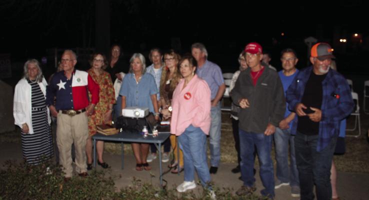 Photo by Susan Harris Among the large turnout of citizens March 3 for the Republican Party of Van Zandt County Election Night Watch Party at The Blackwell House in Canton were supporters of VZC Pct. 4E Chair Candidate Jan Box, who won the election over Lori Reese with 61.99 percent of the vote. There will be four VZC Republican Party runoff elections scheduled for Tuesday, May 26.