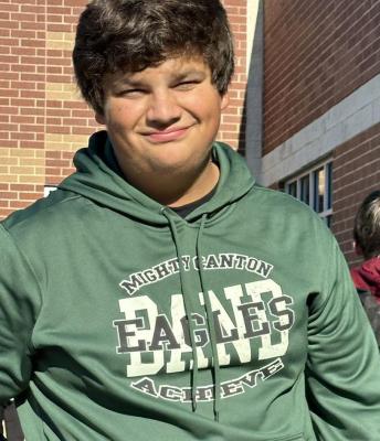 MIGHTY CANTON BAND OFF TO STATE