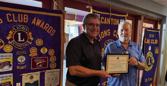 Ruppenthal speaks at Lions Club
