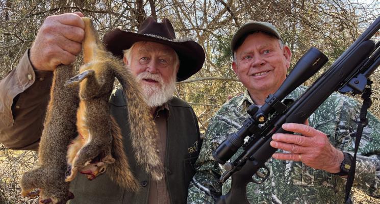 Larry Weishuhn Lt and Luke Clayton hosted a game dinner for Dallas Safari Club members last week and Luke recaps the event in his column this week. Photo by Jeff Rice