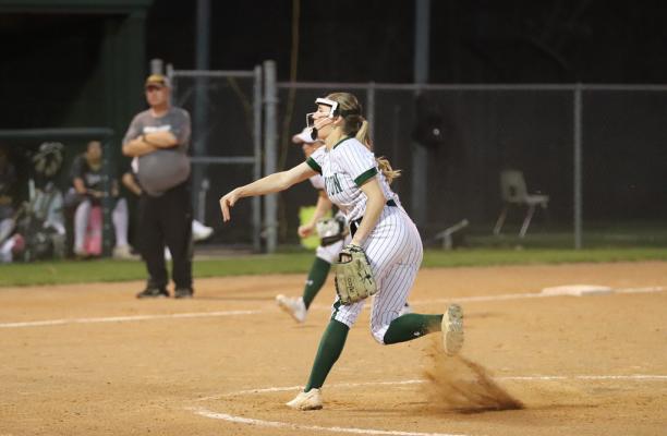 Jaycee Bullard finished a spectacular week with nine innings pitched, allowing just one run, while striking out eight. Photo by Lianna Reid