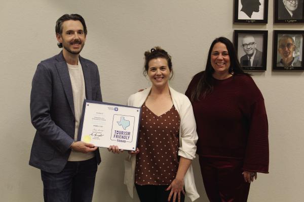Canton recognized as tourism friendly community
