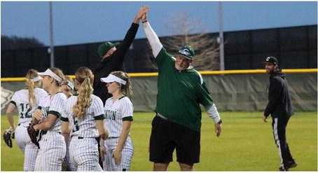 The Eaglettes have had lots to celebrate about through their first three games of district play in 2023. Photo by Lianna Reid