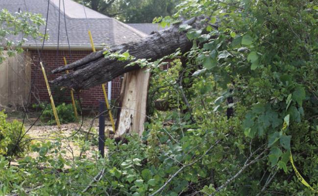 Spring storm strikes Canton June