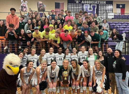 The Canton Eaglettes ended the season with an undefeated run through district play before adding bi-district, Area and Regional Quarterfinal titles. Courtesy photo