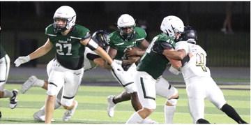 The Canton Eagles traveled to Kaufman Aug. 16 for their first pre-season football scrimmage of the season against the Class 5A Kaufman Lions. Canton’s final pre-season scrimmage will be Thursday (today) at 5:30 p.m. against the Mineola Yellowjackets at Norris Birdwell Stadium. Story on page 9A. Photo by Lianna Reid