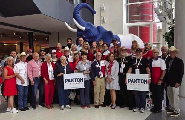 The Republican State Convention was held in Houston last week which included a number of delegates from Van Zandt County. Business conducted during the state convention will be discussed during the next regular monthly meeting of the Republican Club of Van Zandt County (RCVZC) scheduled for 7 p.m. Monday, June 22, at the VZC Farm Bureau Event Center in Canton. Courtesy photo