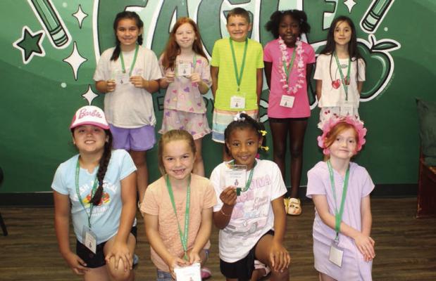 Canton Elementary School recently announced its Student Council members for the month of May, and they included front row, left to right, Carmen Hernandez, Callie Betts, Ariel Morris, and Eleanor Hill; and back row, Aaralyn Dymek, Daisy Espy, Asher Gilbert, Cha’Nelle Byars, and Kenya Madrigal. Photo by David Barber