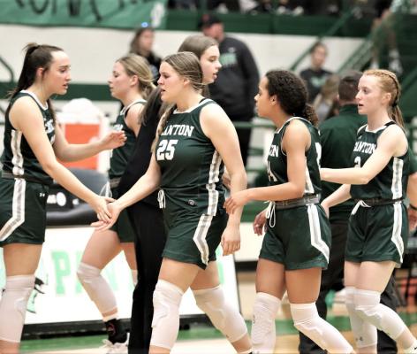 The Eaglettes picked up two wins this past week, improving their district mark to 7-1, and their overall record to 24-5. Photo by Lianna Reid