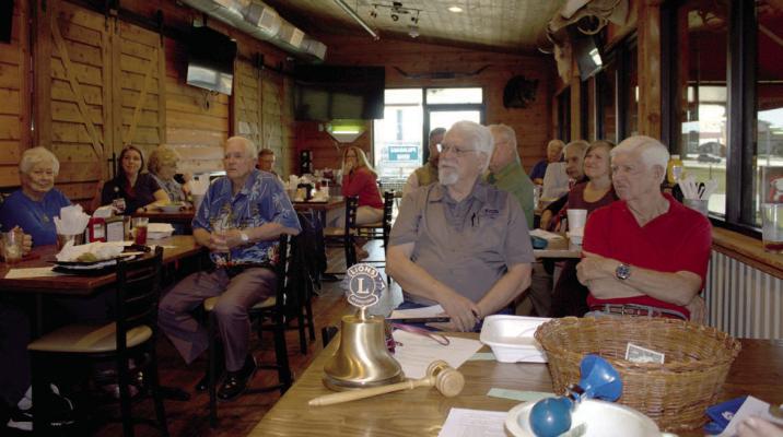 The weekly Canton Lions Club Luncheon was held at Craft 64 March 12. The next club luncheon was held March 19 at Bean and Burger. The club is looking for a new permanent location to hold their weekly luncheons. Photos by Susan Harris