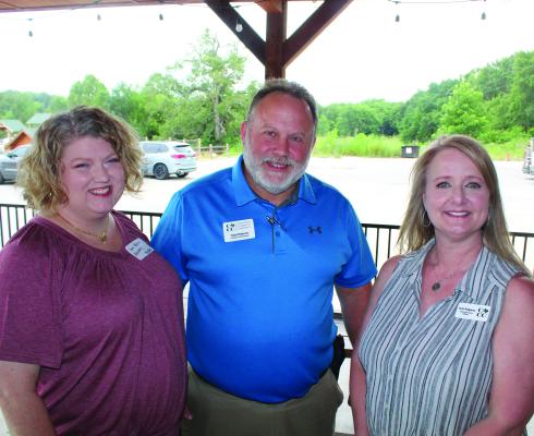 The Canton Texas Chamber of Commerce hosted a ‘Meet and Mingle’ networking event June 11 at The Silver Spur Resort’s Q and Brew Restaurant. Among those in attendance were left to right, Lori Roberts, Todd Roberts, and Canton Texas Chamber of Commerce Chief Executive Officer (CEO) Kelli Ridgway. Photos by David Barber