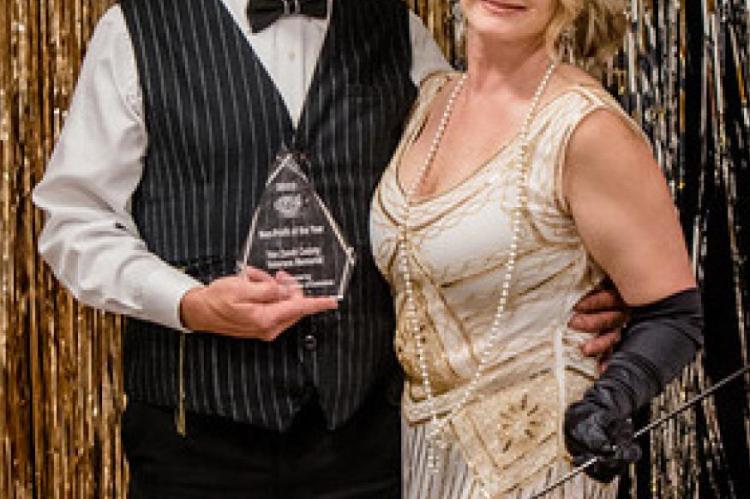 Non-profit of the Year went to Van Zandt County Veterans Memorial. The award was accepted by Tim Pennington.