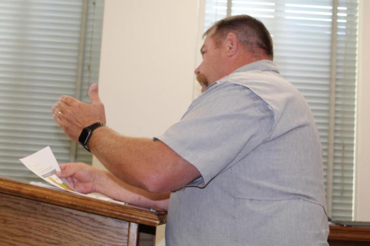 Van Zandt County Fire Marshal Sean Davis recommended that the VZC Commissioners Court implement a 90-day burn ban during their June 22 regular meeting. The commissioners’ court unanimously approved Davis’ recommendation. Photo by David Barber