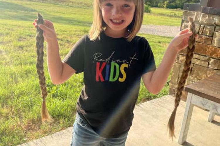 Local girl carries on family’s thoughtful tradition
