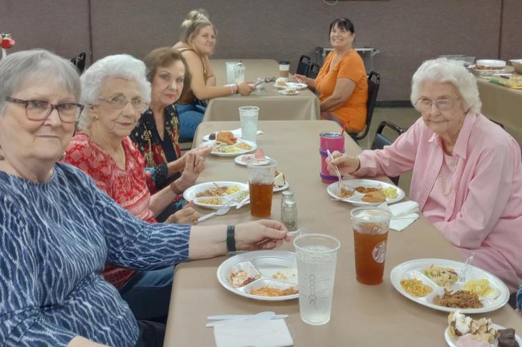 Senior Citizens celebrate July 4th